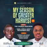 MY SEASON OF GREATER HARVEST 23